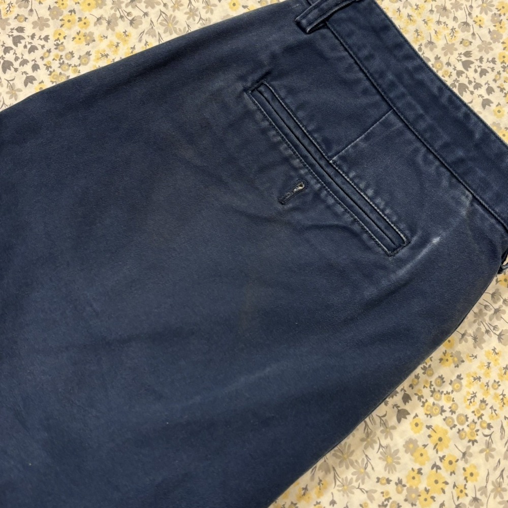 Vineyard Vines Club Shorts Mens Size 36 Blue Cotton Twill Chino Casual Preppy - Picture 11 of 11